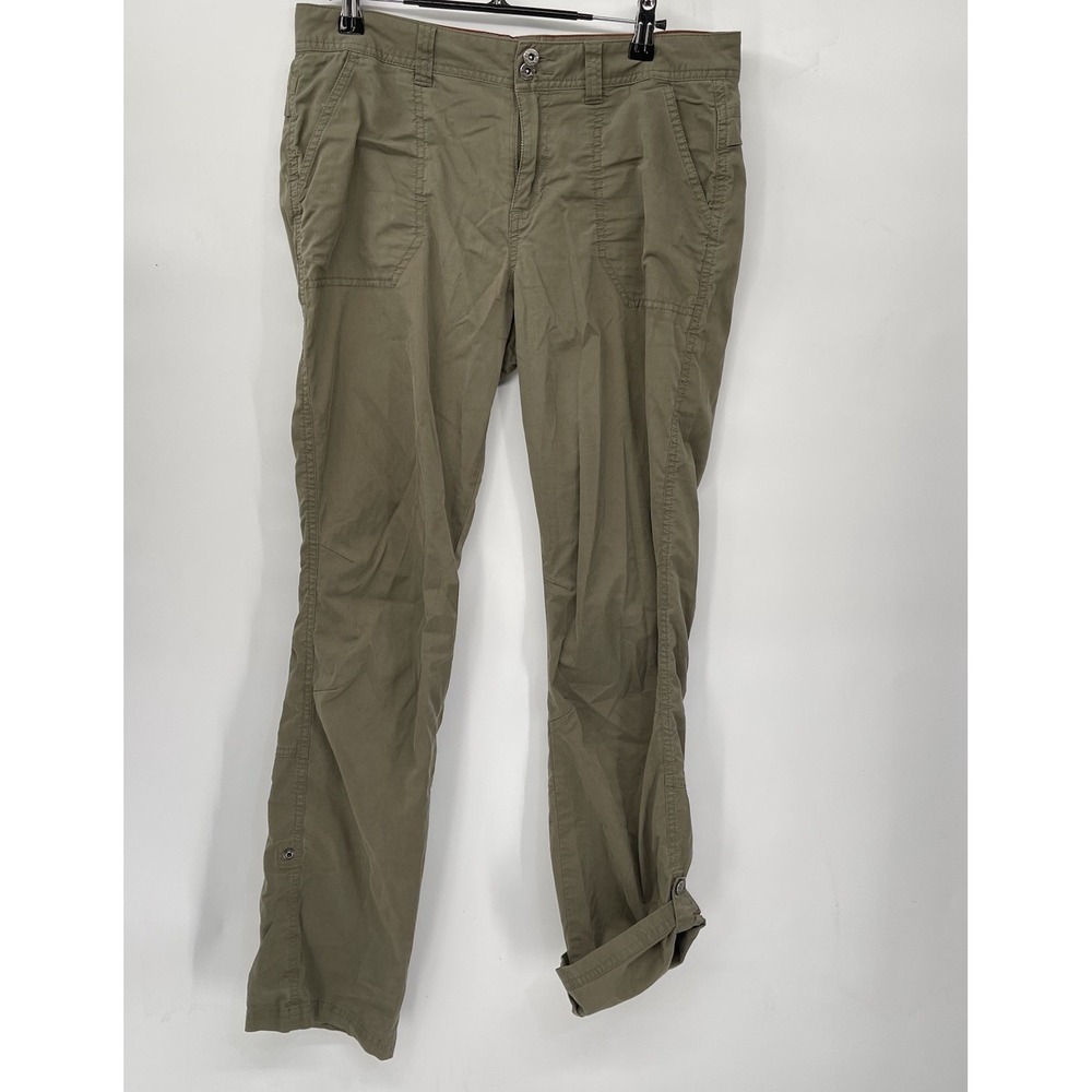 Gramicci Pants Women's Green Outdoor‎ Hiking Cotton Blend Size 4/31
